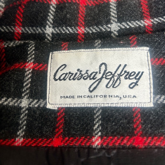 Vintage Wool Plaid Blazer – Made in USA - Picture 3 of 4